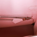 Hermès Birkin 25 Rose Sakura Swift Palladium Hardware