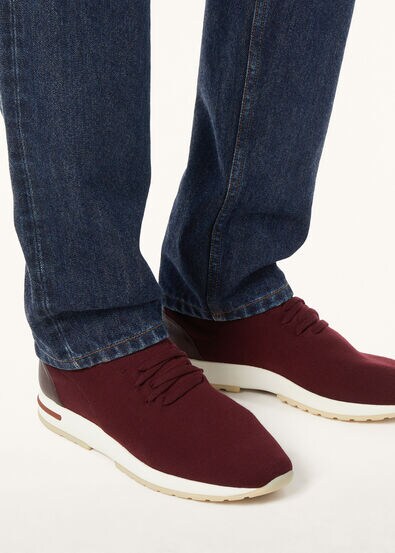 Loro Piana The Gift of Kings® 360 LP Flexy Walk Sneaker Soft Plumwood