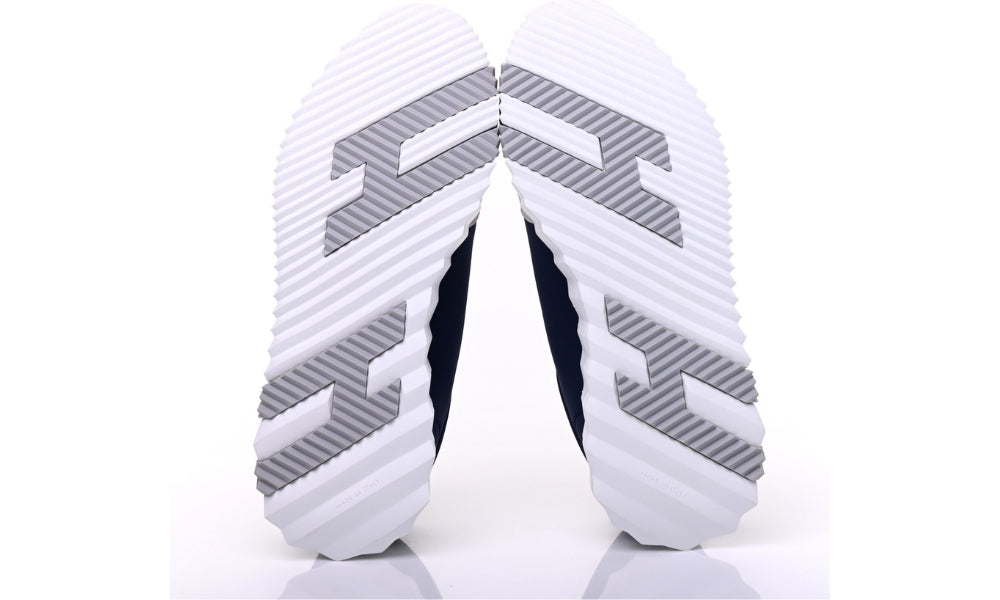 Hermès Suede and Nylon Boucning "Navy Blue/Grey"