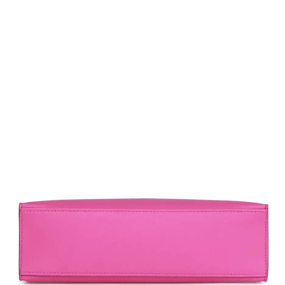 Hermès Kelly Pochette Magnolia Swift Palladium Hardware