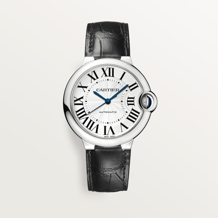 Reloj Ballon Bleu de Cartier, 36 mm, movimiento mecánico de carga automática.
