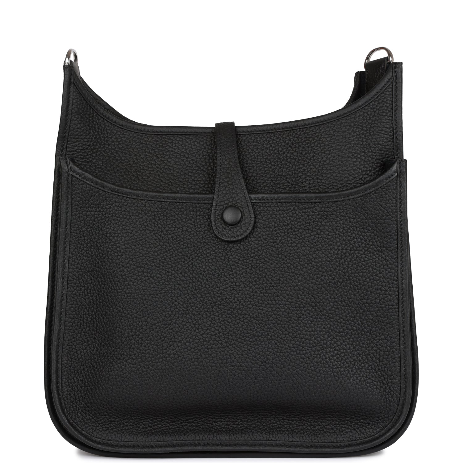 Hermès Evelyne III PM Black Clemence Palladium Hardware