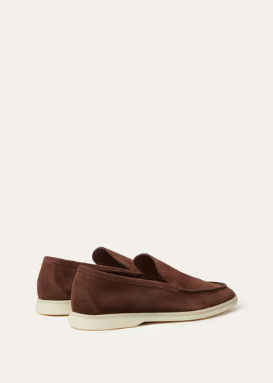 Loro Piana Summer Charms Walk Loafer Corteccia Brown