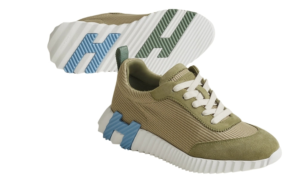 Hermès Bouncing Sneakers "Celadon Green"