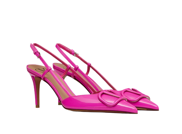 Valentino Garavani Pink VLogo Heels
