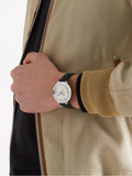 Automatic 40mm Stainless Steel and Alligator Watch, Ref. No. WSBB0039
