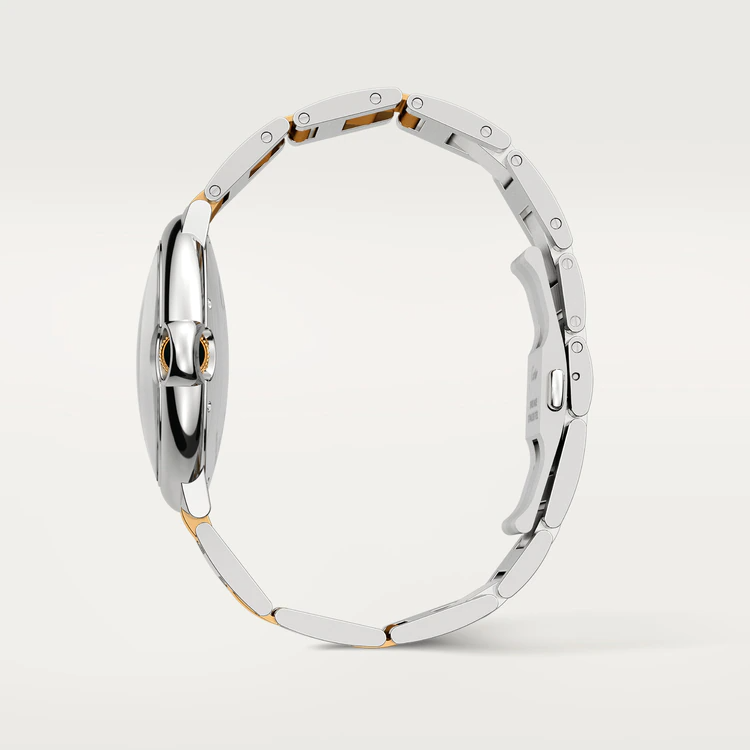 42 mm, movimiento mecánico de carga automática, oro amarillo, acero