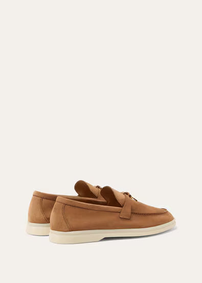 Loro Piana Summer Charms Walk Loafer Colour Vicuna