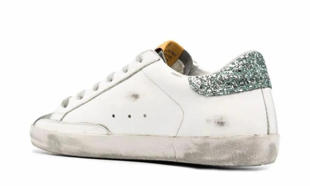 Golden Goose Wmns Superstar 'White Light Gray Pink'