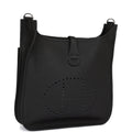 Hermès Evelyne III PM Black Clemence Palladium Hardware