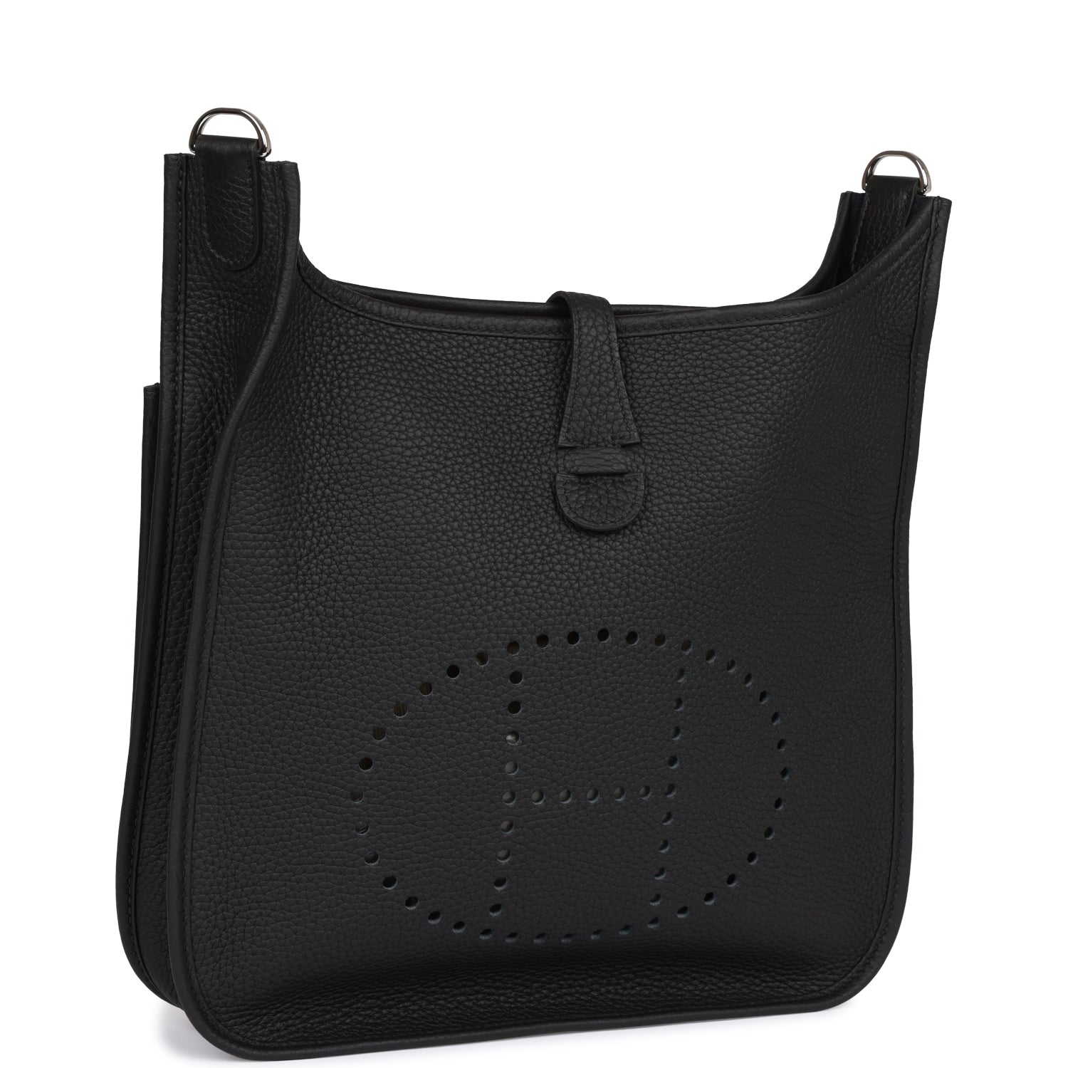 Hermès Evelyne III PM Black Clemence Palladium Hardware