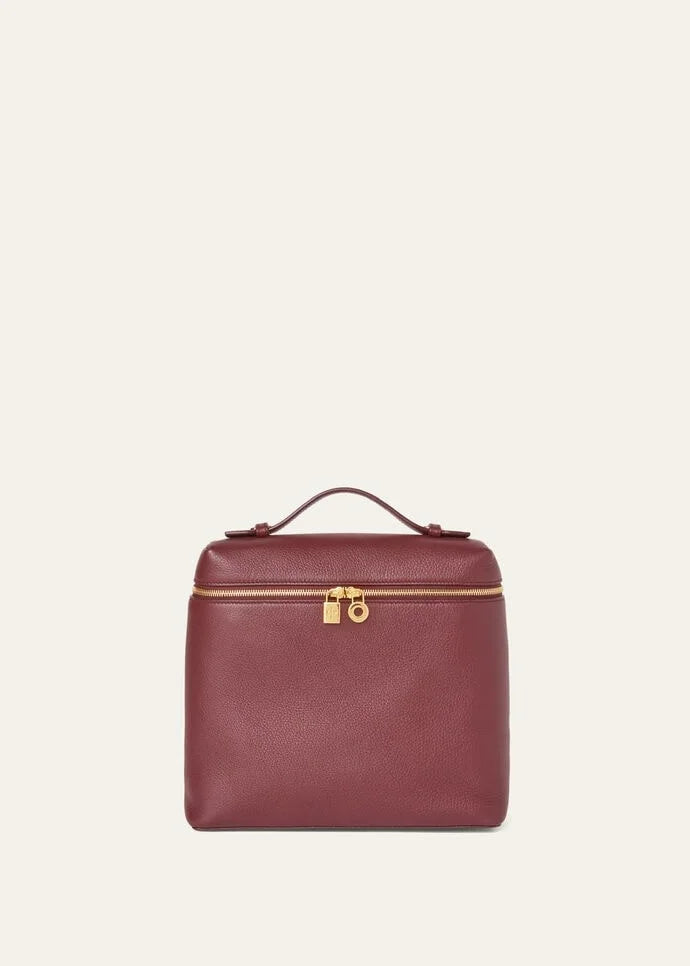 Loro Piana Extra Pocket Backpack Grained Calfskin