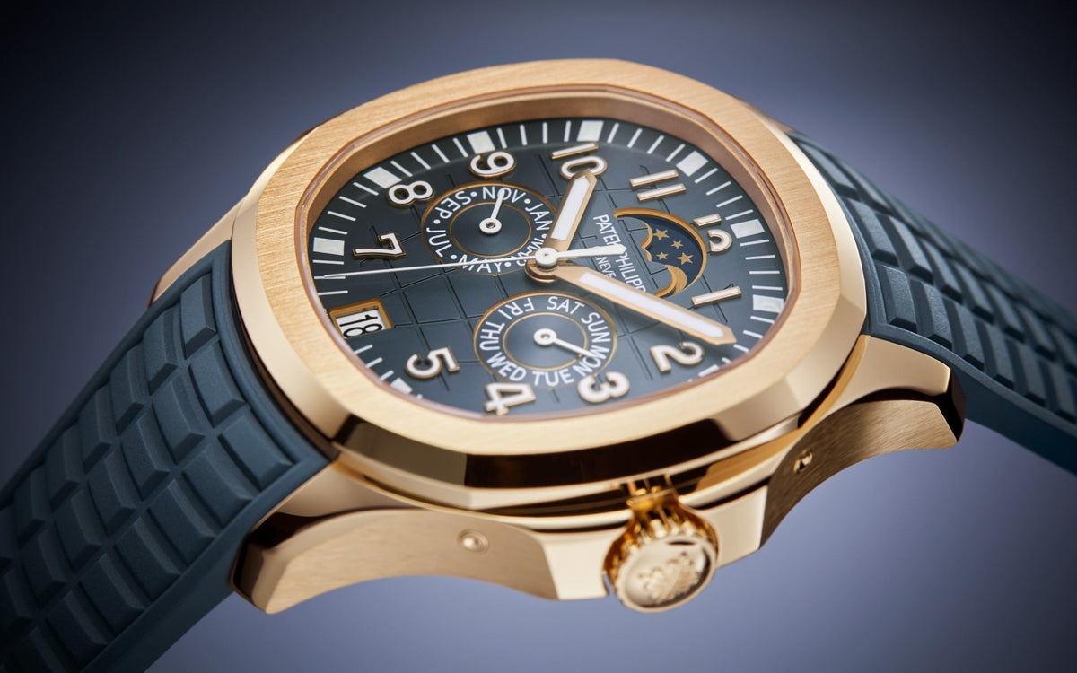 Patek Philippe Aquanaut 5261R Rose Gold Annual Calendar Moon Phase