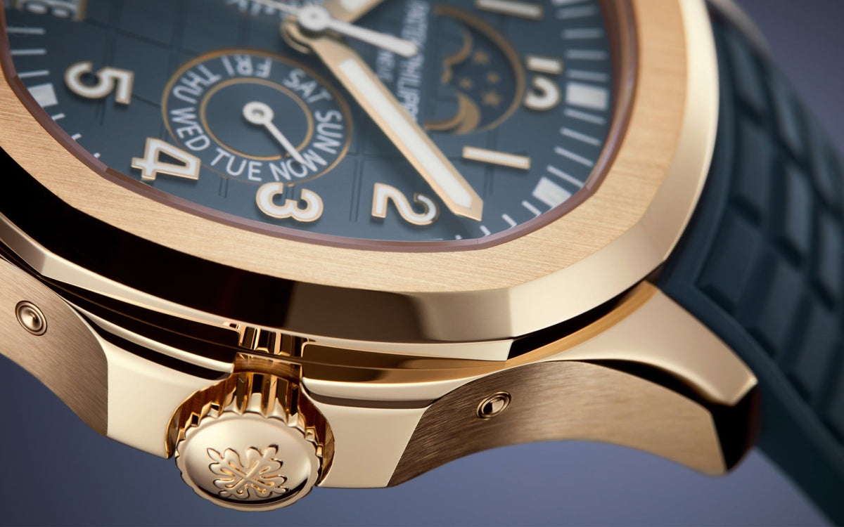 Patek Philippe Aquanaut 5261R Rose Gold Annual Calendar Moon Phase