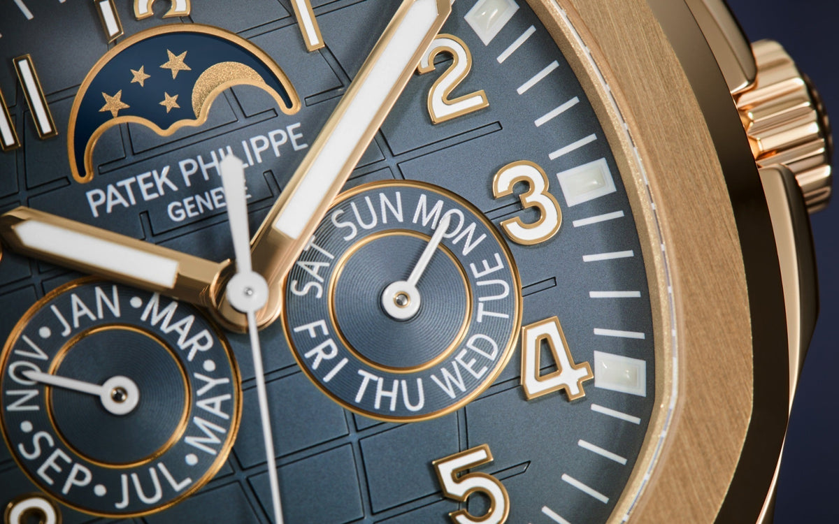 Patek Philippe Aquanaut 5261R Rose Gold Annual Calendar Moon Phase