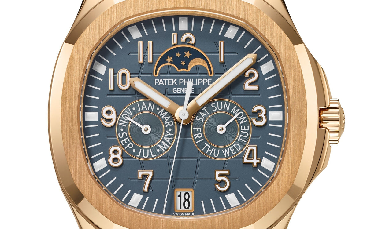 Patek Philippe Aquanaut 5261R Rose Gold Annual Calendar Moon Phase