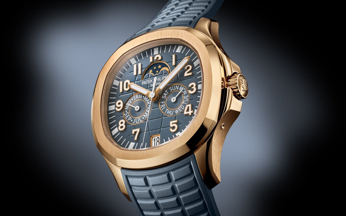 Patek Philippe Aquanaut 5261R Rose Gold Annual Calendar Moon Phase