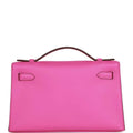 Hermès Kelly Pochette Magnolia Swift Palladium Hardware