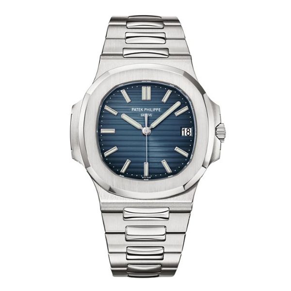 Patek Philippe Nautilus Men's Luxury Watch Black Blue Dial