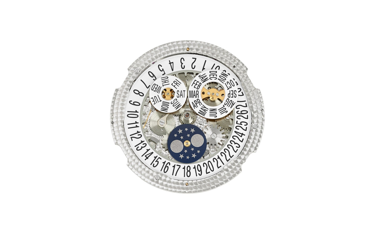 Patek Philippe Nautilus Annual Calendar Stainless Steel Watch Blue Dial