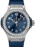 Hublot Big Bang Steel Blue Diamonds