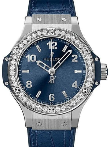 Hublot Big Bang Steel Blue Diamonds