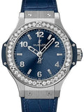 Hublot Big Bang Steel Blue Diamonds