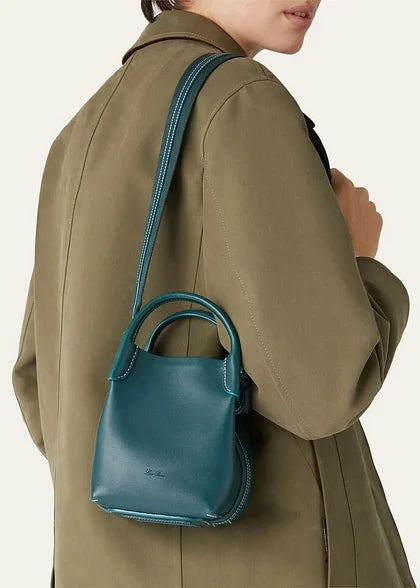 Loro Piana Micro Bale bag Grained Calfskin