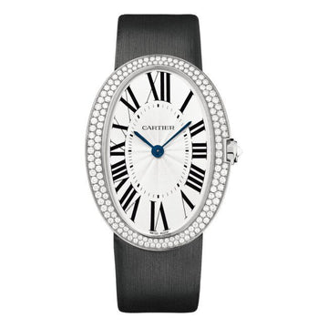 Cartier Baignoire Large Model Rhodium Finished White Gold Watch
