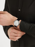 Automatic 42mm Stainless Steel and Alligator Watch, Ref. No. WSBB0026