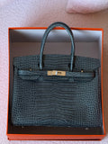Hermes Birkin croc