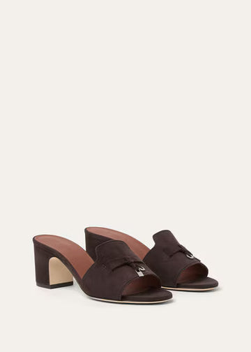 Loro Piana Summer Charms Sandal  Colour Pecora Nera