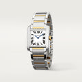 TANK FRANÇAISE WATCH Medium model, quartz movement, steel