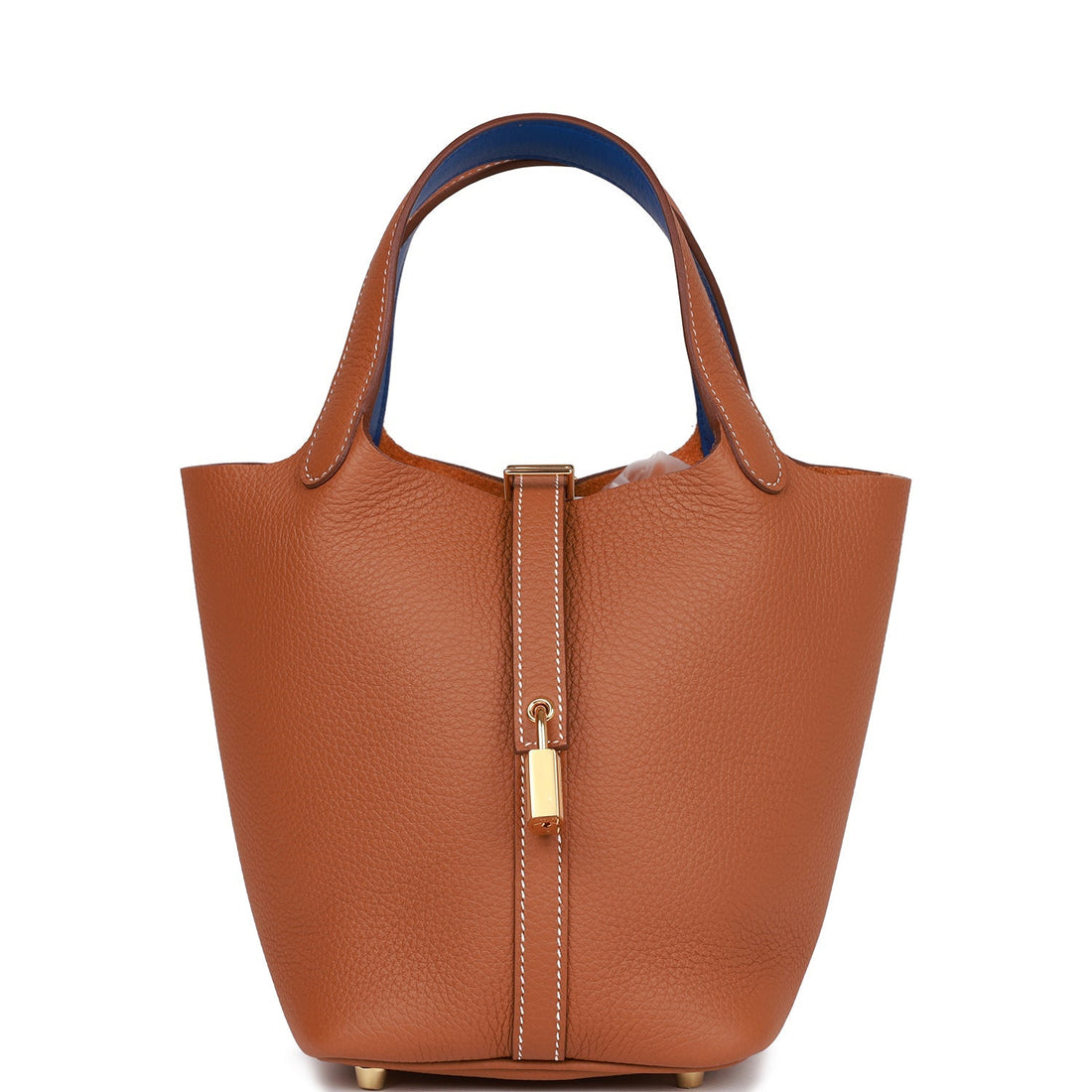 Hermès Eclat Picotin Lock 18 Gold Clemence Gold Hardware