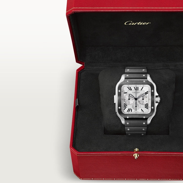 SANTOS DE CARTIER CHRONOGRAPH WATCH WSSA0017