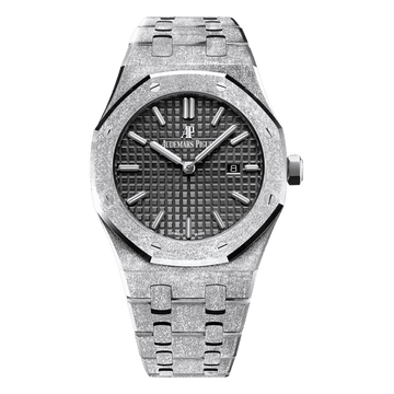 Audemars Piguet Royal Oak 33mm 18kt White Gold Frosted Watch