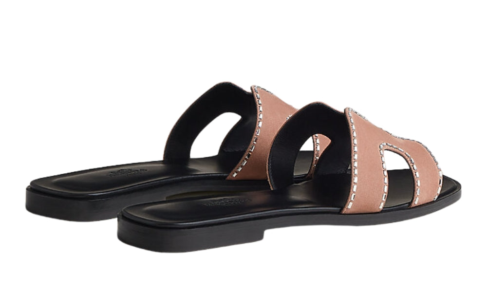 HERMES Oran Sandal "Rose Perle"
