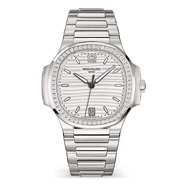 Patek Philippe Nautilus Silvery Opaline Dial Stainless Steel Timepiece