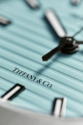 Patek Philippe Nautilus Luxury Watch with Iconic Tiffany Blue Dial