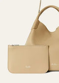 Loro Piana Large Bale bag Grained Calfskin