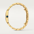 TANK FRANÇAISE WATCH Medium model, quartz movement, yellow gold