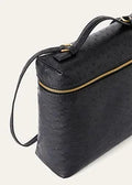 Loro Piana Extra Pocket backpack L23.5 Ostrich Leather