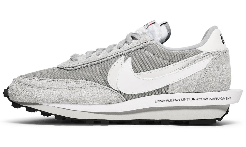 Fragment Design x sacai x LDV Waffle 'Light Smoke Grey'