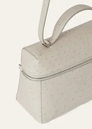 Loro Piana Extra Bag L27 Ostrich Leather