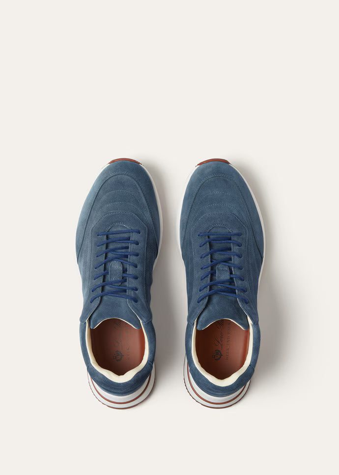 Loro Piana Week End Walk Evo Sneaker Black Figs