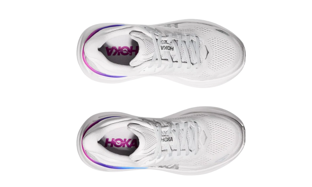 Hoka Bondi 9 "cosmic grey / white"