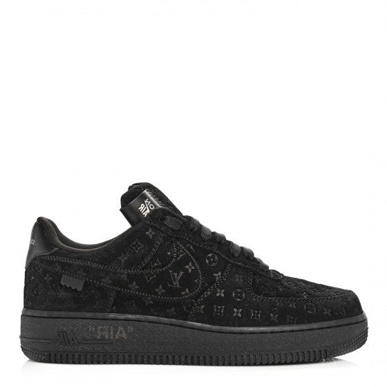 Louis Vuitton Louis Vuitton X Nike Air Force 1 Black
