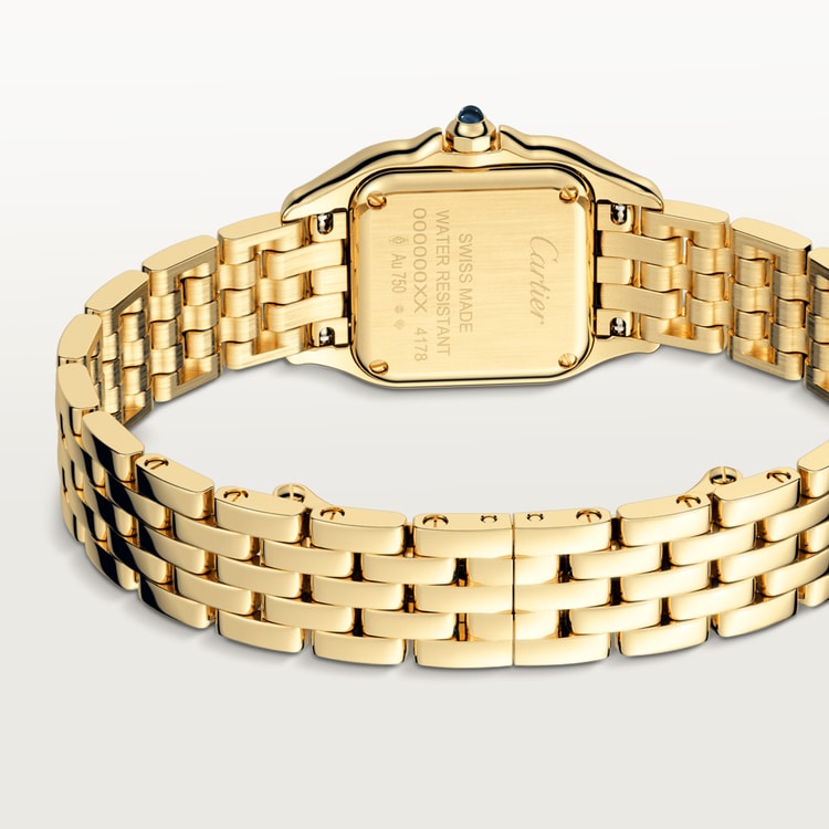 PANTHÈRE DE CARTIER WATCH Small model, quartz movement, yellow gold