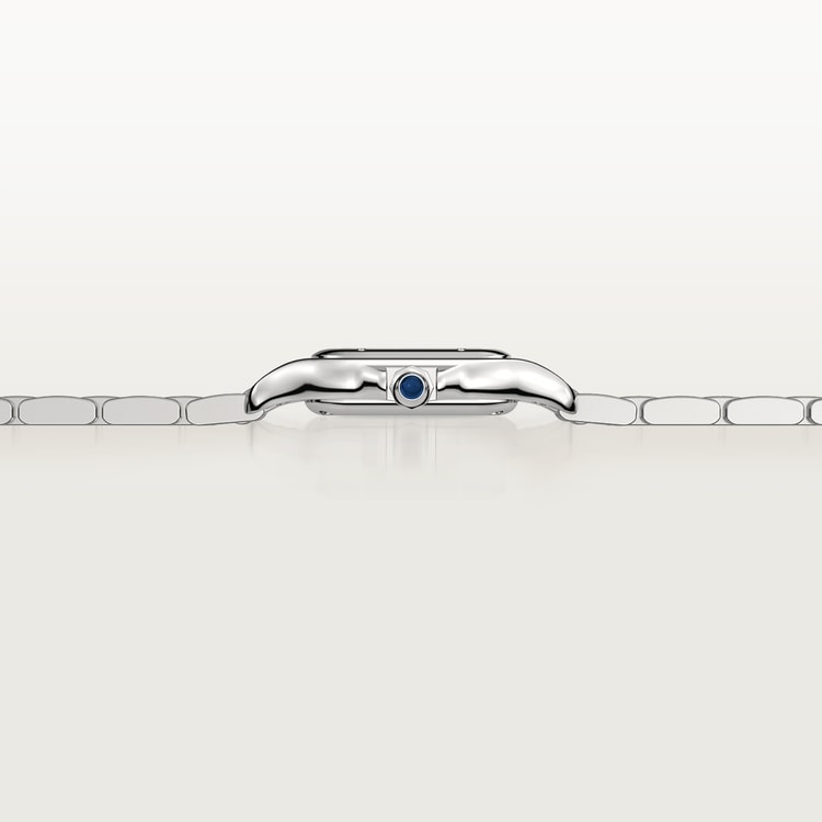 PANTHÈRE DE CARTIER WATCH, SMALL MODEL Small model, quartz movement, steel