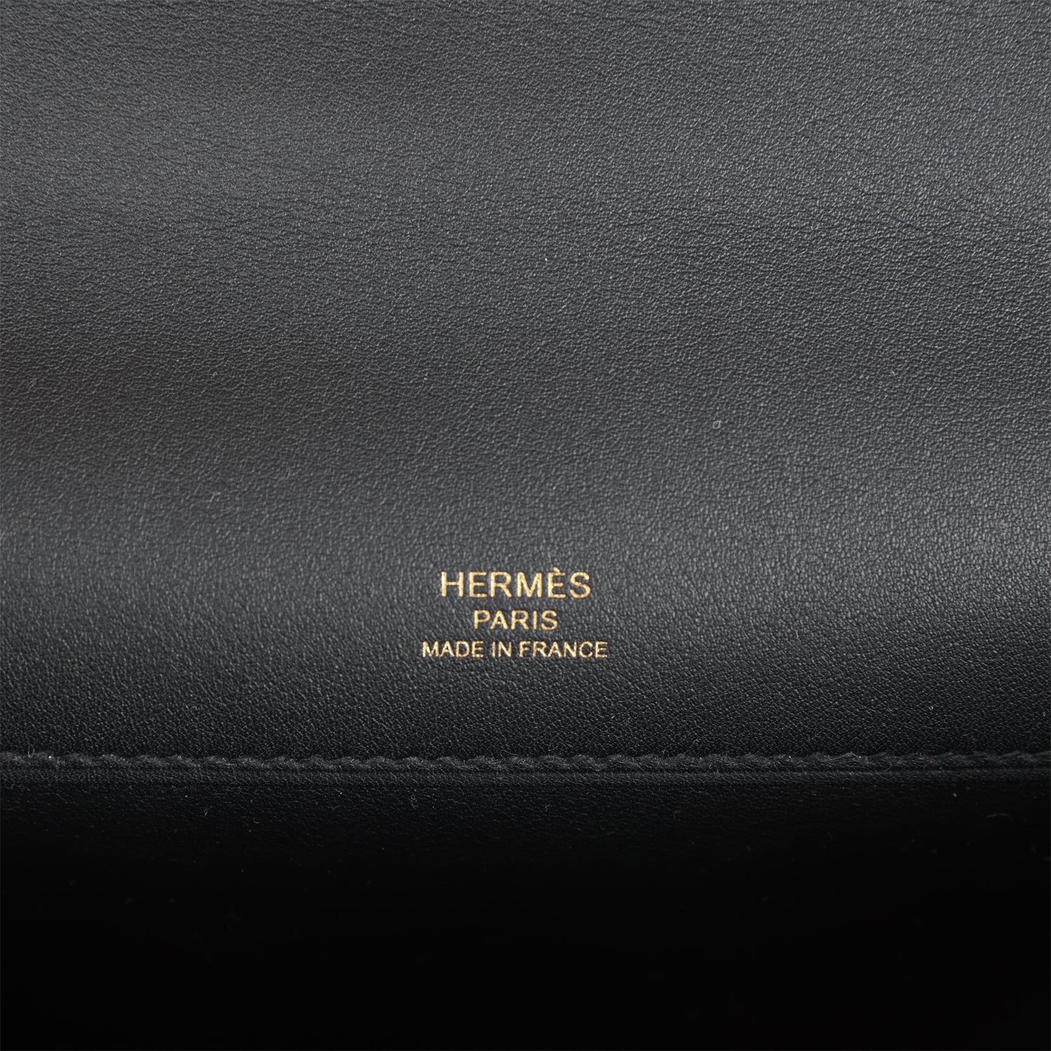 Hermès Kelly Cut Black Swift Gold Hardware